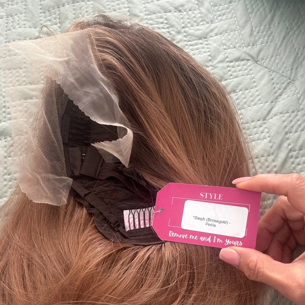 Brosegold Brown Women's Hair Wig - Picture 3 of 8